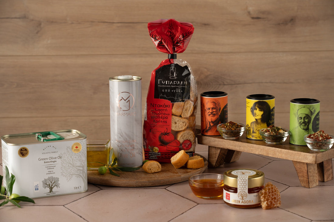 Olivenölgerichte aus der Weltküche