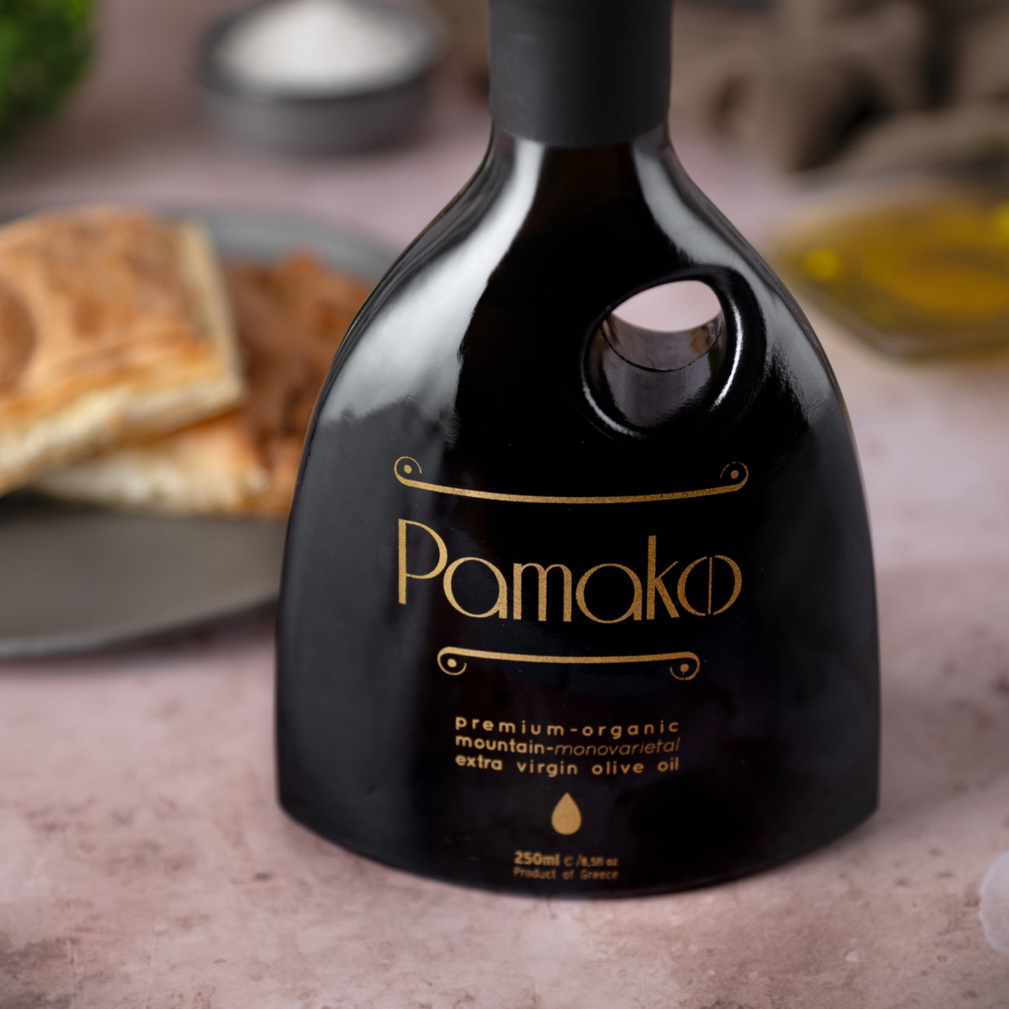 Pamako Gold Natives Olivenöl Extra BIO Mono 500ml Flasche in edler Box