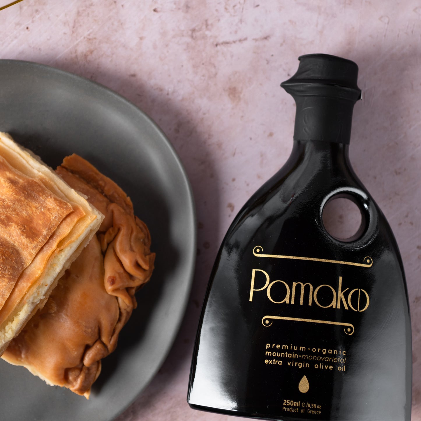 Pamako Gold Natives Olivenöl Extra BIO Mono 250ml Flasche in edler Box