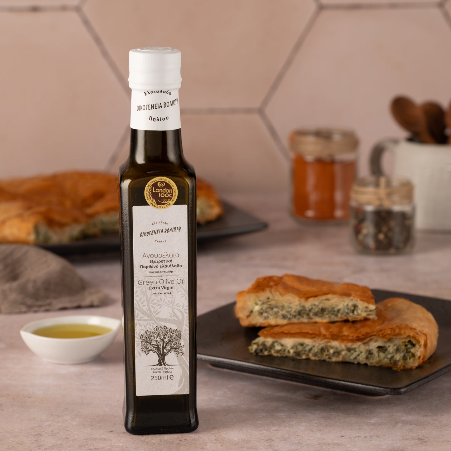 Olivenöl Set | 3x250ml | Voliotis Bio | Frühernte & Extra Nativ | Gourmet Kollektion