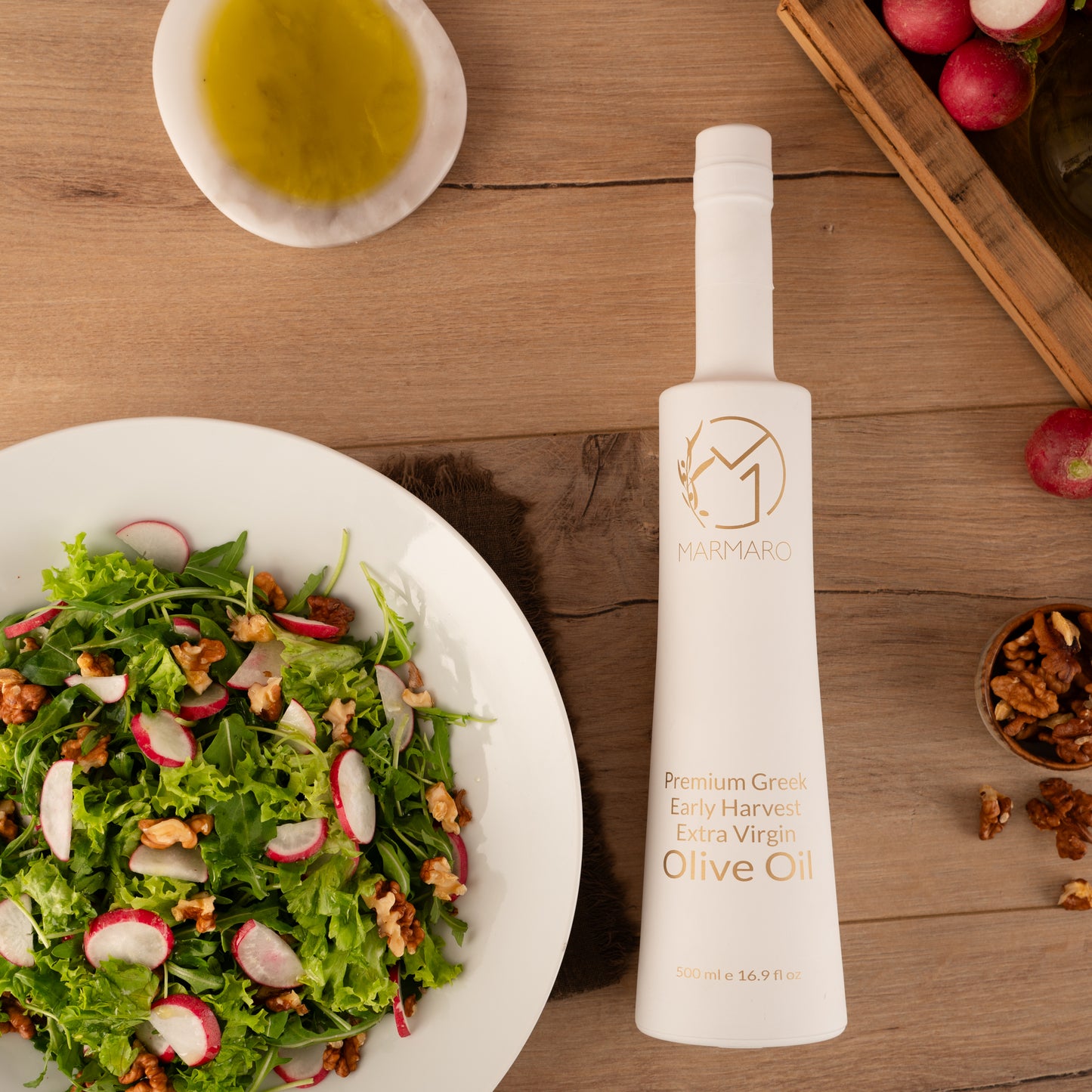 Marmaro Natives Olivenöl Extra, Frühernte 500 ml,Premium Olivenöl inkl. Versand