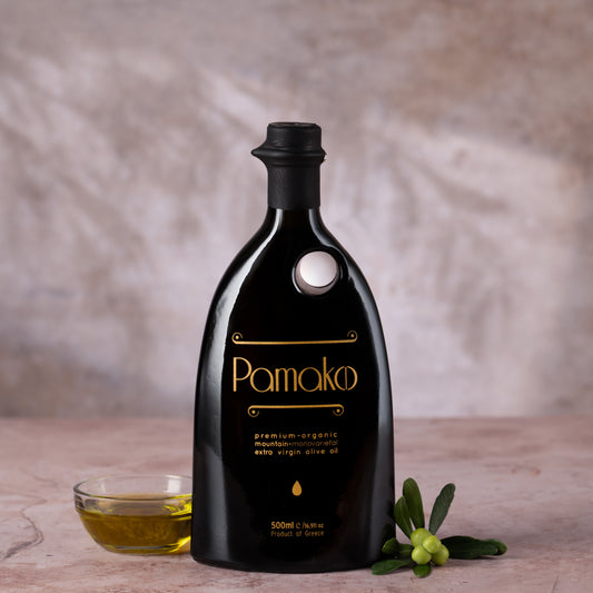 Pamako Bio Mono Gold 500ml - High Oleocanthal Olivenöl zum Trinken