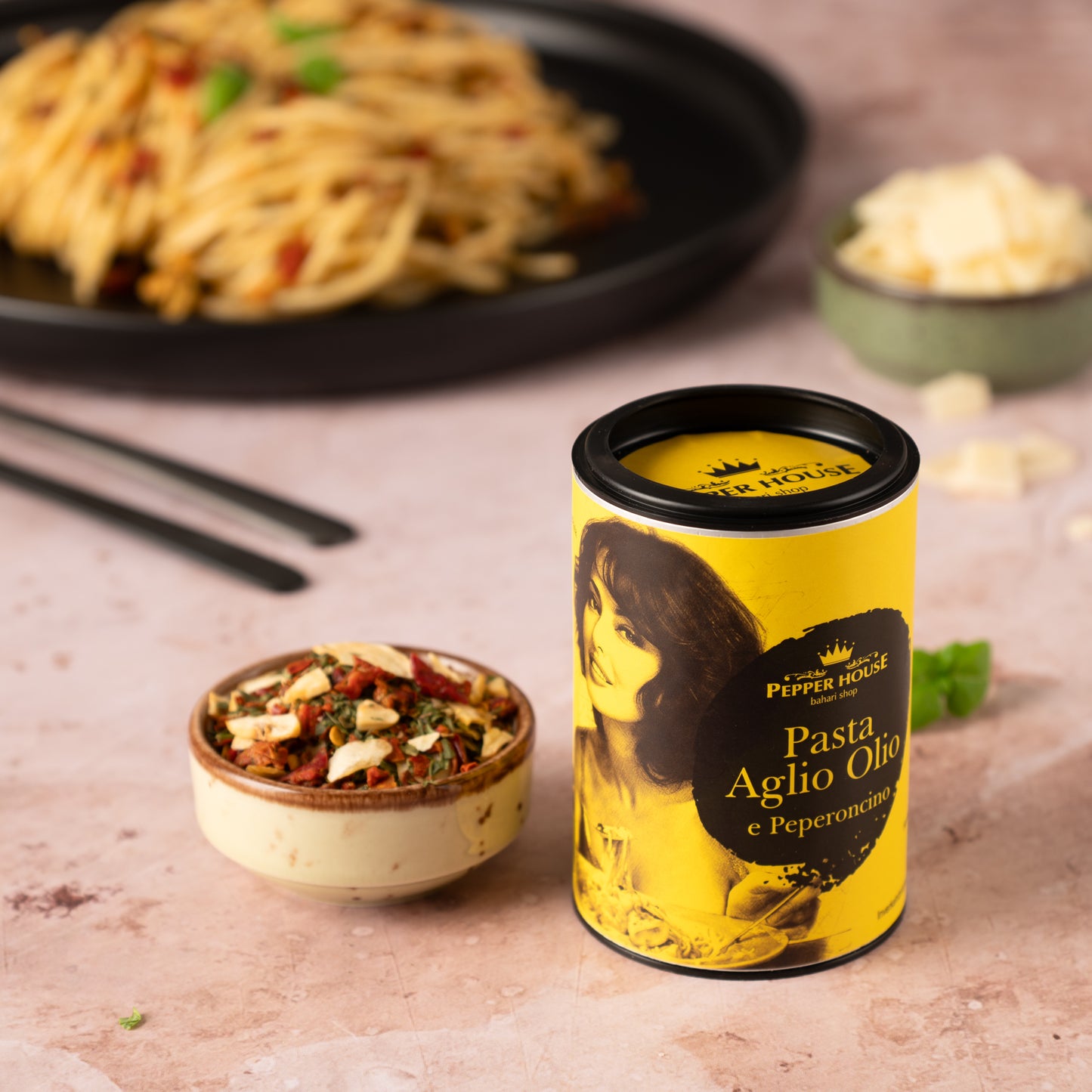 Pasta Aglio e Peperoncino 50gr. in Geschenktüte