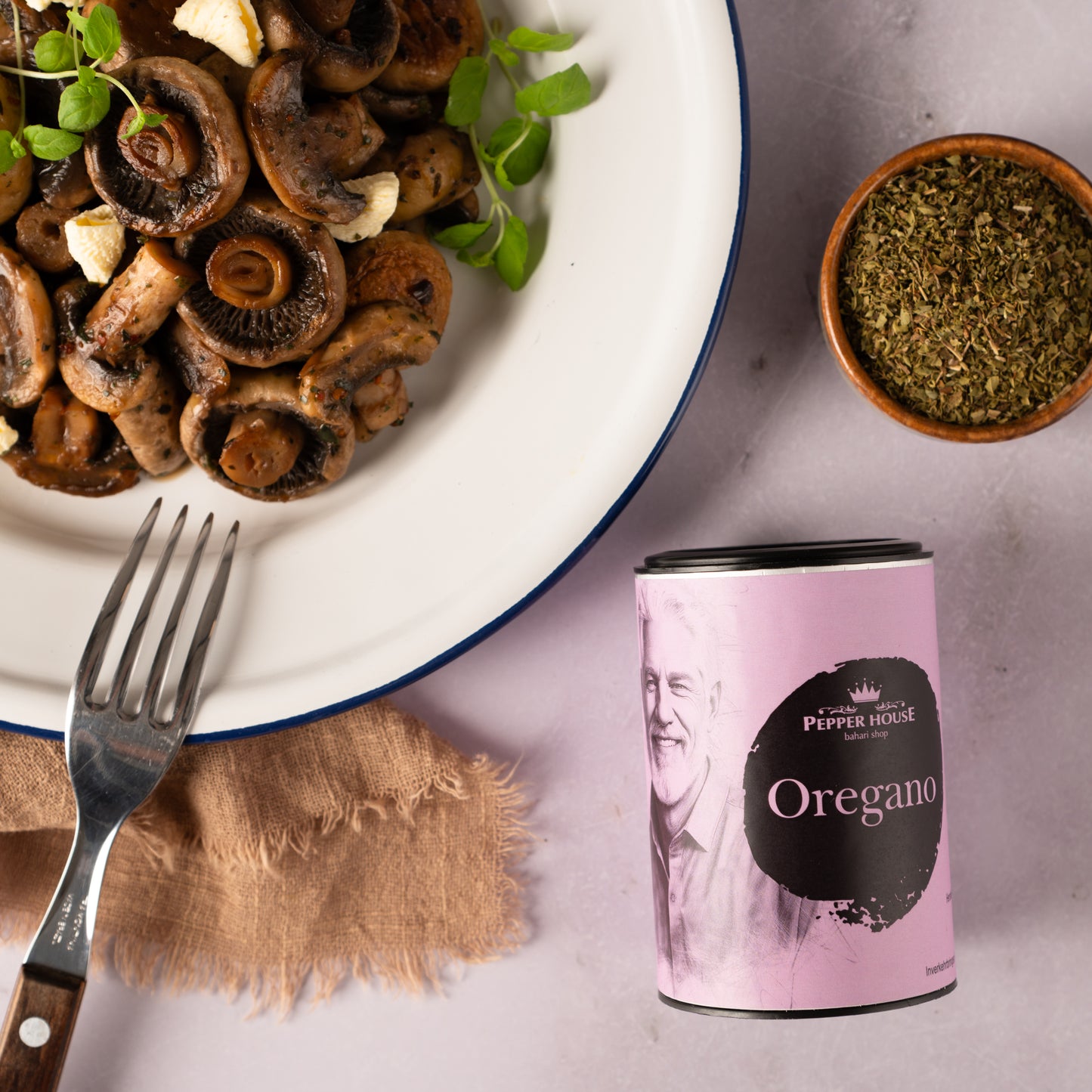 Griechischer Oregano 25g Geschenktüte Pepper House Premium Gewürz