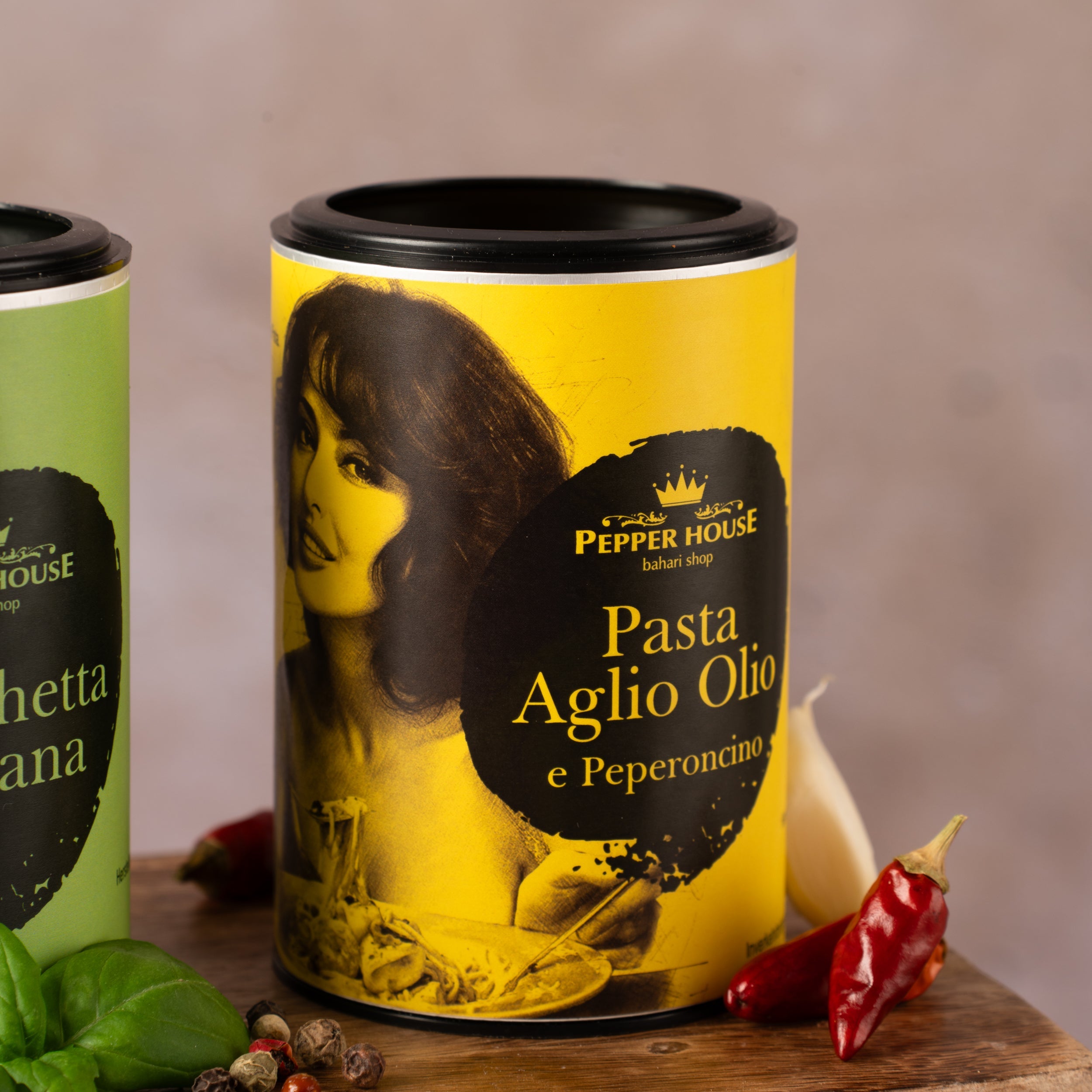 Pasta Aglio e Peperoncino 50g Geschenktüte Pepper House Italienische Gewürzmischung