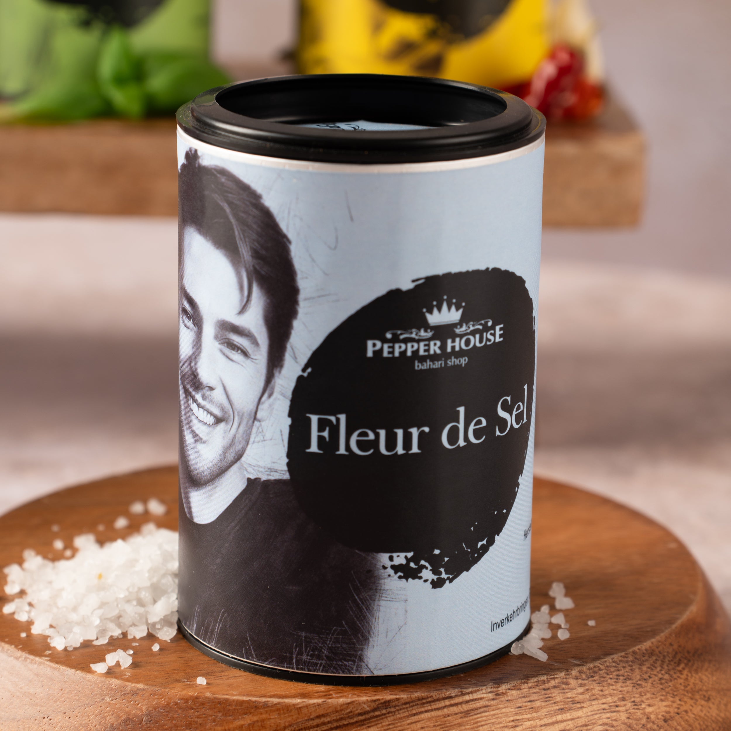 Fleur de Sel 100g Geschenktüte Pepper House Handgeerntetes Meersalz