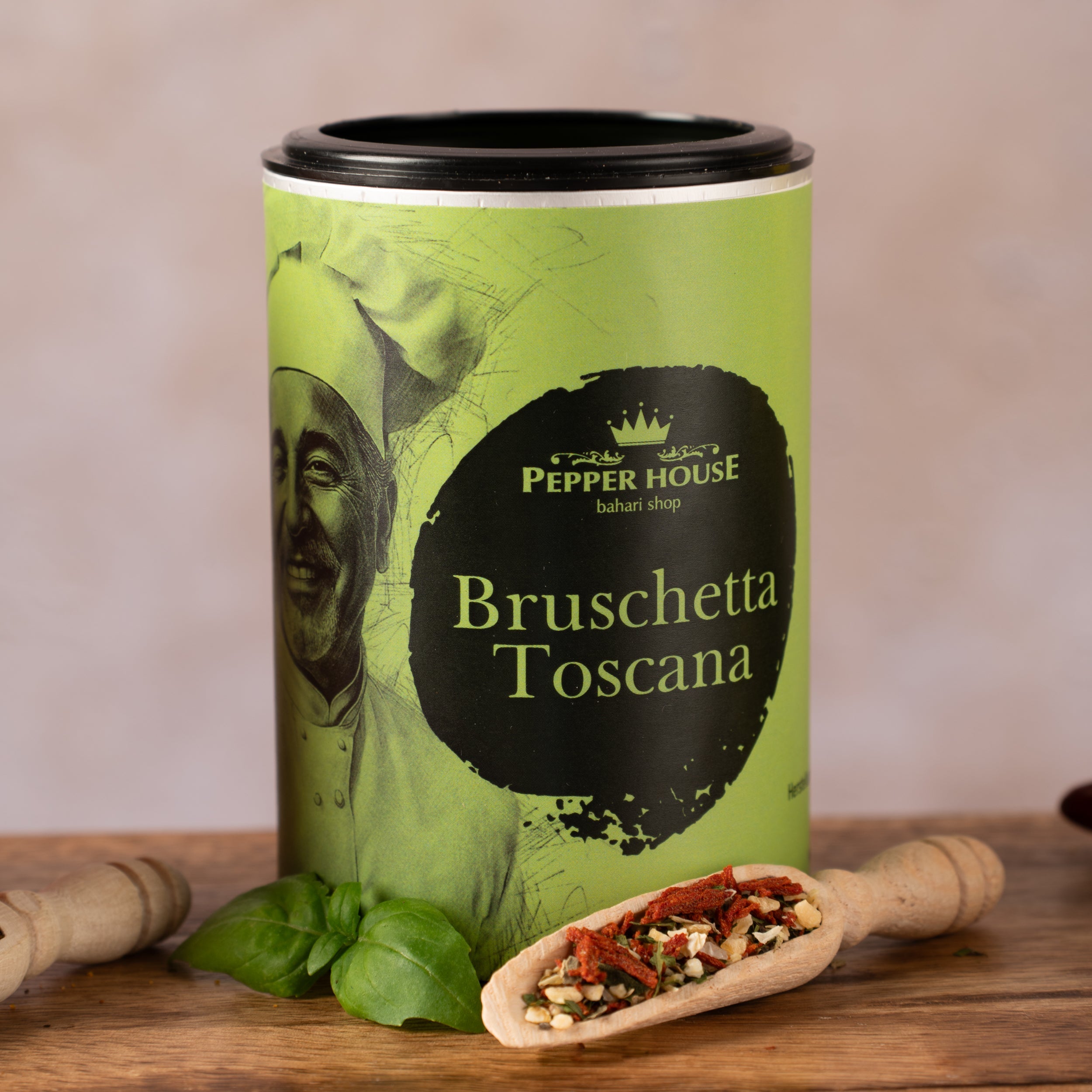 Bruschetta Toscana 50g Geschenktüte Pepper House Italienische Gewürzmischung