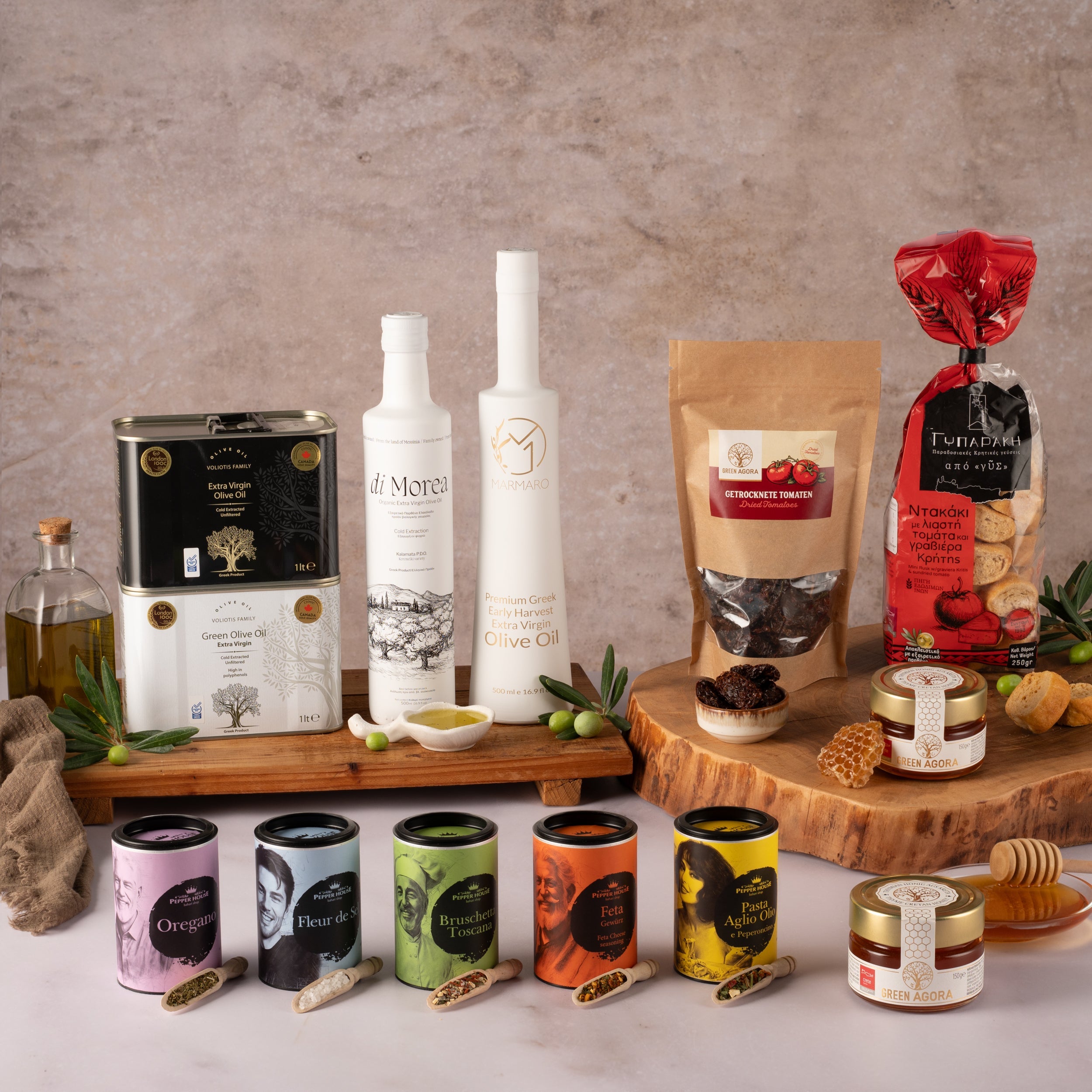 Olivenöl Geschenkbox | Grande Taste Le Chef | 11-teilig Set