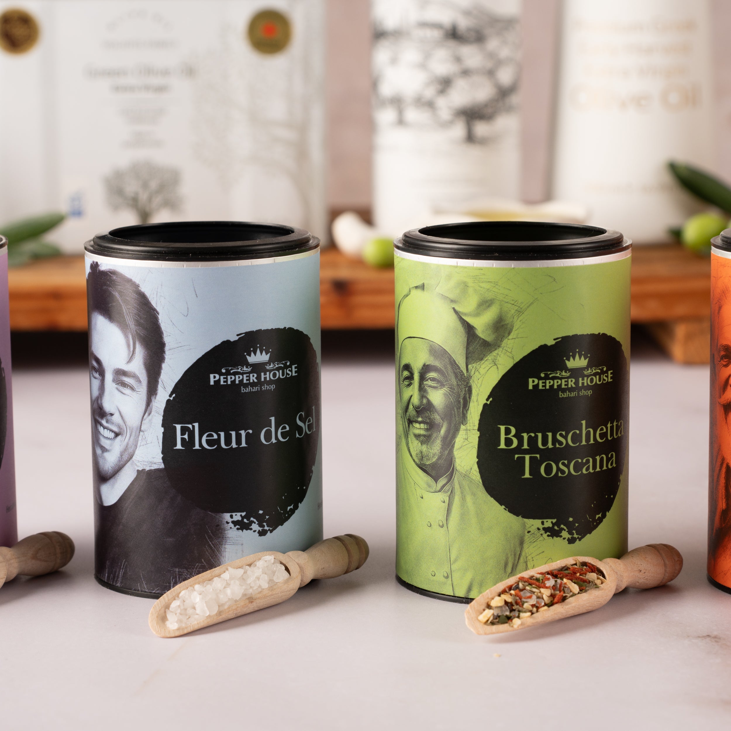 Olivenöl Geschenkbox | Grande Taste Le Chef | 11-teilig Set