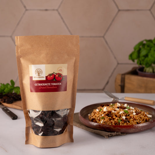 Getrocknete Tomaten 100g | Geschenktüte | Meze | Griechisch Vakuumverpackt