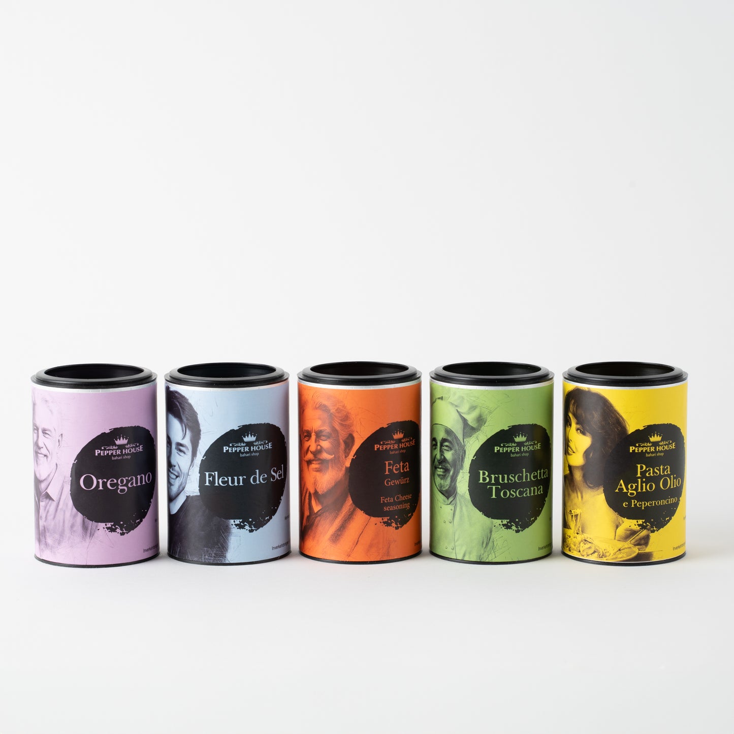 Gewürze Geschenkset | Mittelmeer Kollektion | 5-teilig in Geschenktüte