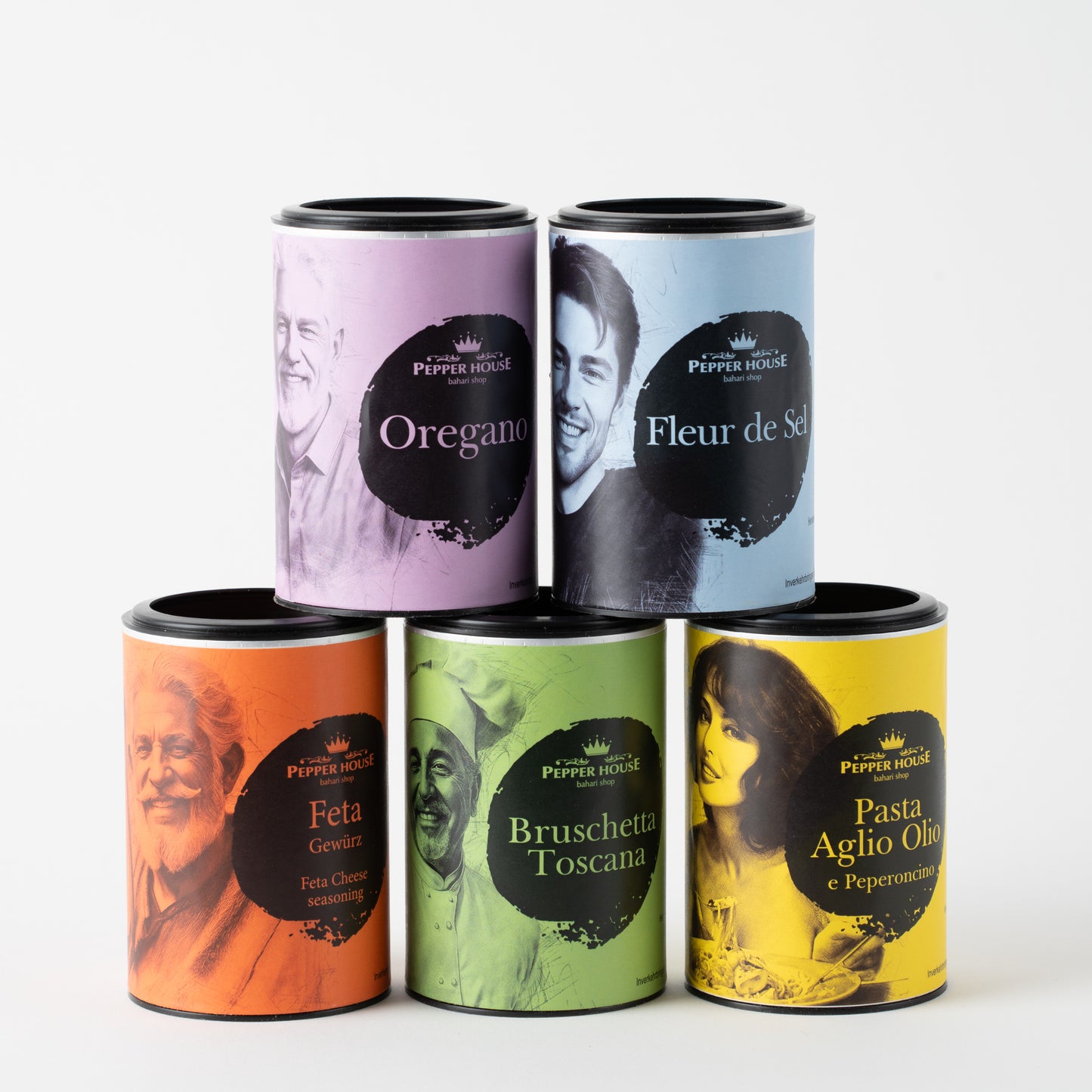 Gewürze Geschenkset | Mittelmeer Kollektion | 5-teilig in Geschenktüte