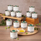 Di Morea Bio Olivenöl Set 13×100 ml Dosen – PDO Kalamata HOCO Weiße Edition