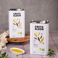 Creta Eleon Bio Olivenöl Kanister Set 2×3 L – Extra Nativ aus Kreta