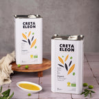 Creta Eleon Bio Olivenöl Kanister Set 2×3 L – Extra Nativ aus Kreta