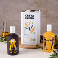 Creta Eleon Olivenöl Set 4 Liter | Bio 3 Liter Kanister | Gesture & Synergy 500 ml