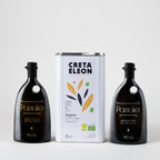 Creta Eleon Bio & Pamako Bio Olivenöl Set 4 Liter | Gold & Silver