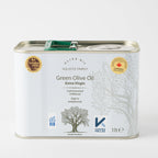 Frühernte Olivenöl 1 Liter Kanister Voliotis Weiße Edition in Geschenktüte