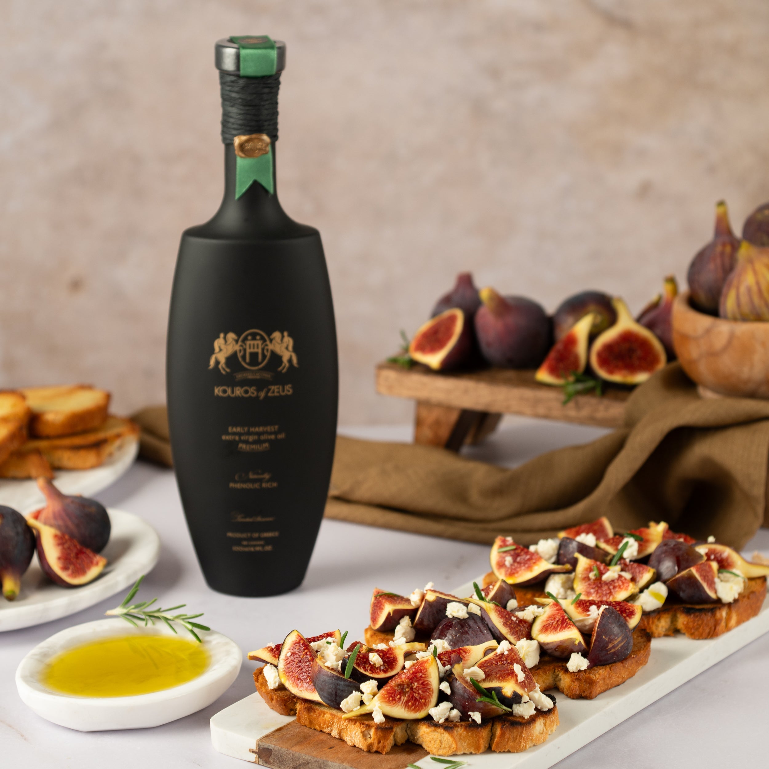 Olivenöl Geschenkbox Frühernte 500ml: Kouros of Zeus Premium Limited Edition