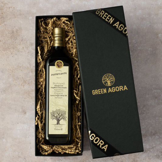 Voliotis Natives Olivenöl Extra BIO 750ml Flasche in edler Box