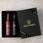 Olivenöl Geschenkbox | Kouros of Zeus Macht der Natur | 2x500ml Set