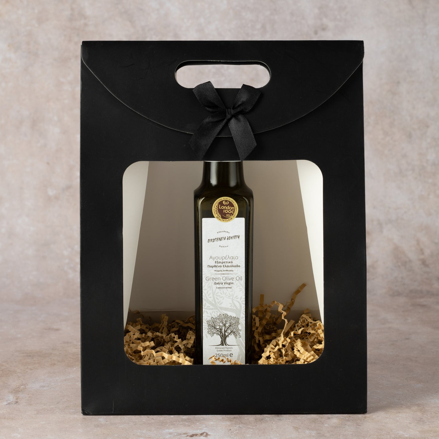 Voliotis Natives Olivenöl Extra Frühernte 250ml Flasche in Geschenktüte