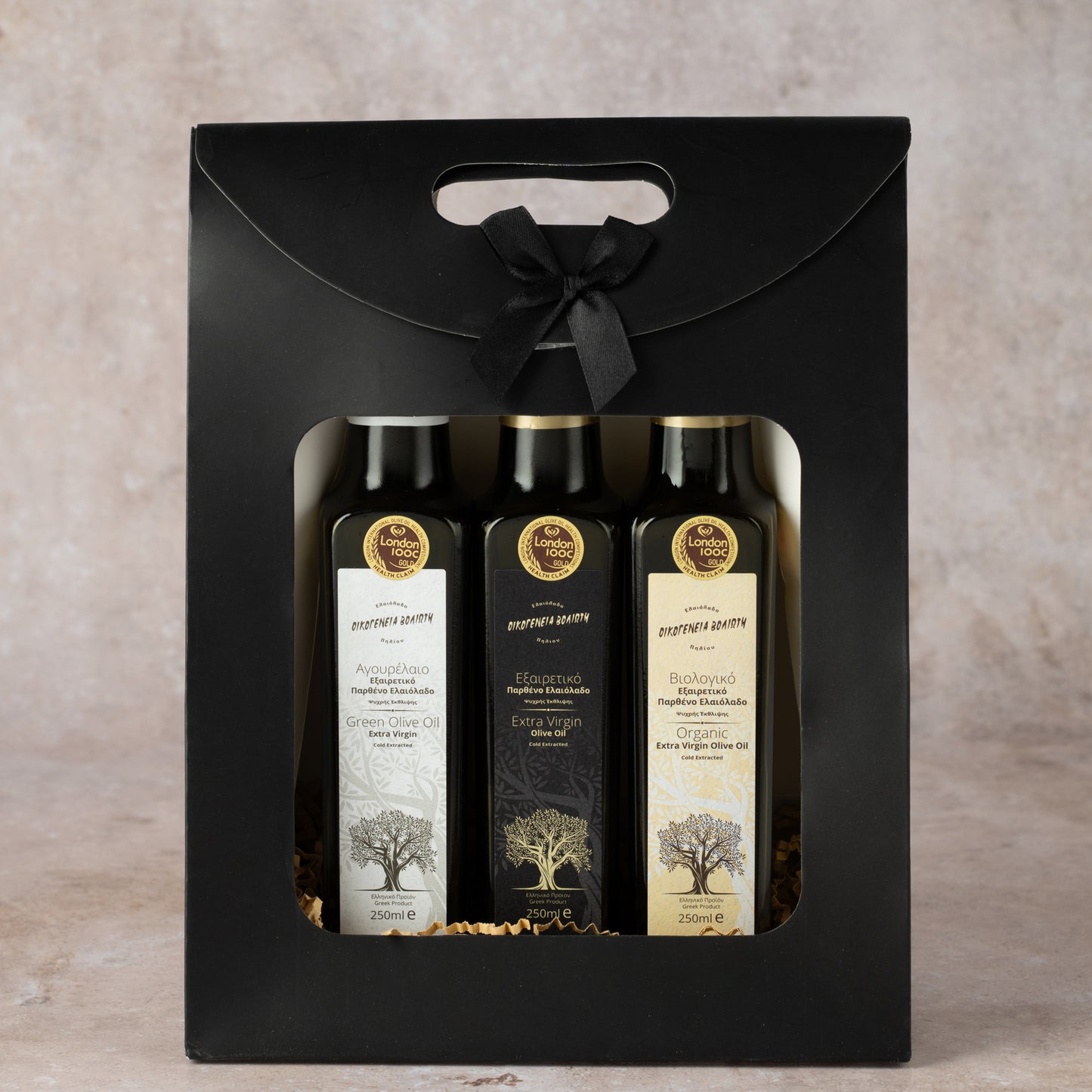 Olivenöl Probierset | Voliotis Der Anfänger | 3x250ml Geschenktüte