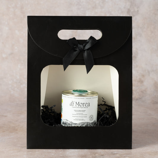 Di Morea Natives Olivenöl Extra PDO BIO 100ml Dose in Geschenktüte