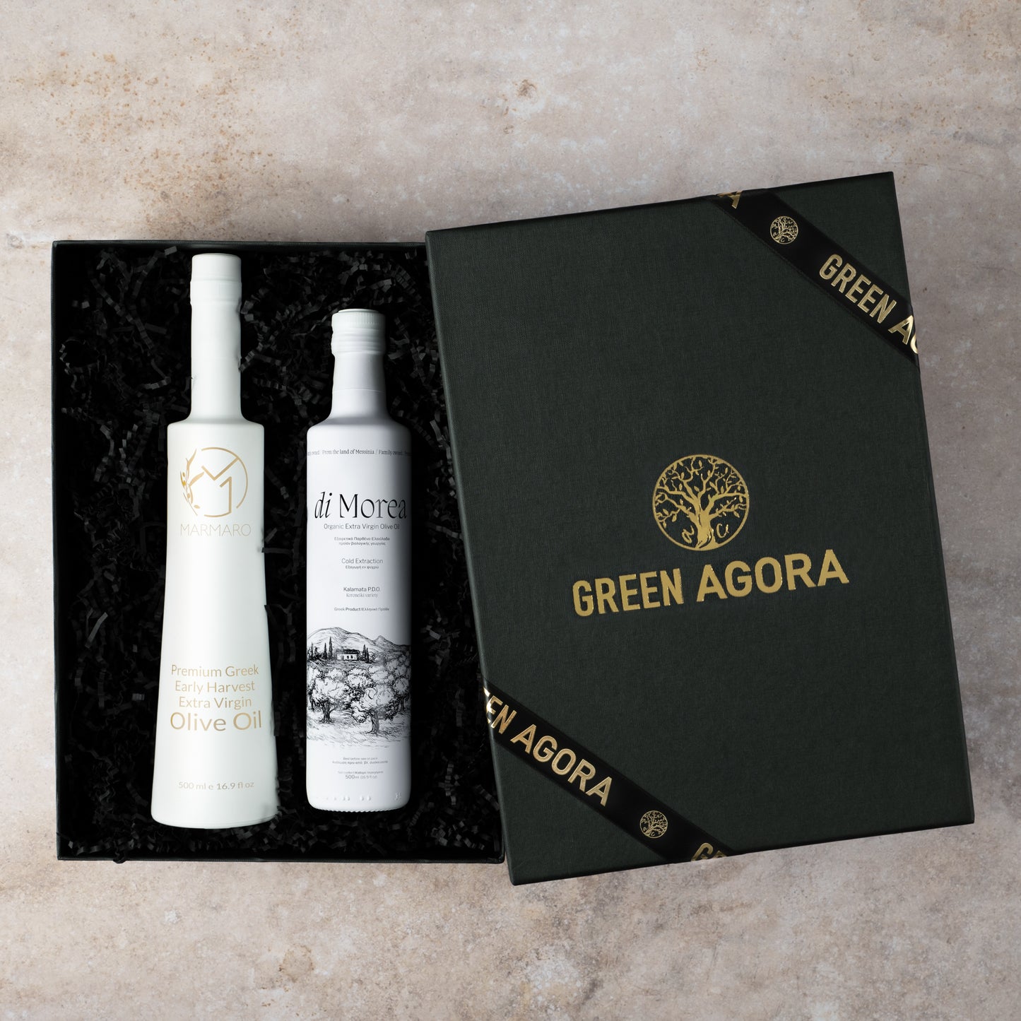 Olivenöl Geschenkbox | Marmaro & Di Morea Lieblingsstücke | 2er Set
