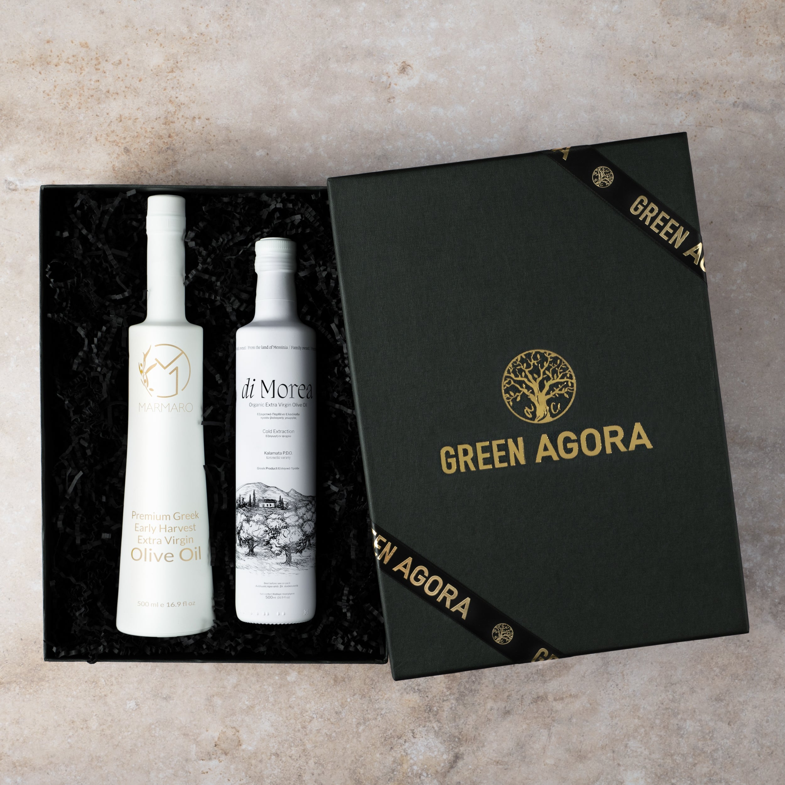 Olivenöl Geschenkbox | Marmaro & Di Morea Lieblingsstücke | 2er Set