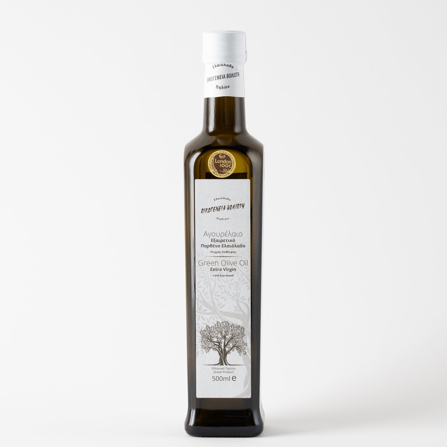 Voliotis Natives Olivenöl Extra Frühernte 500ml Flasche in edler Box