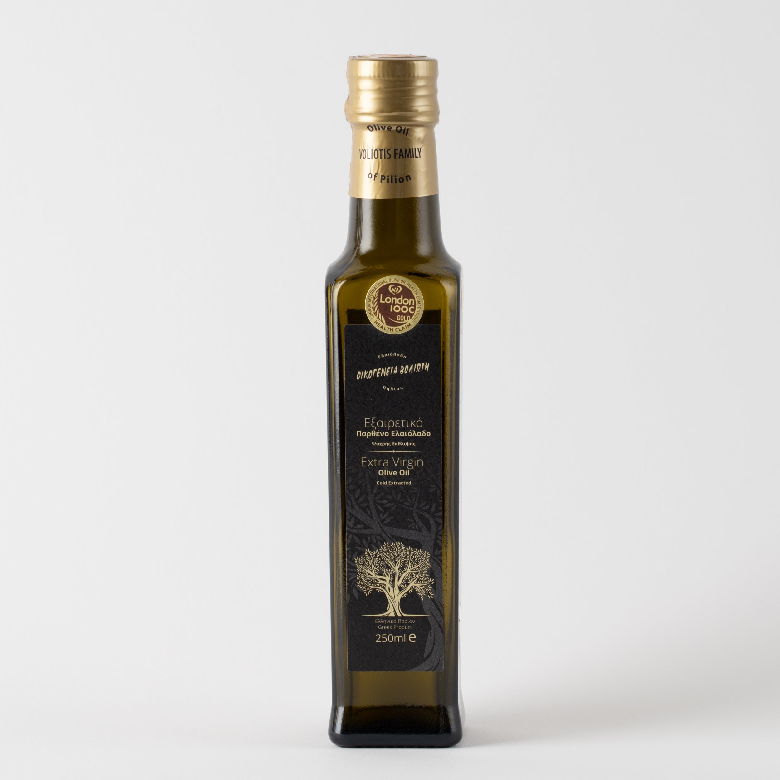 Olivenöl Geschenkbox 250ml Voliotis Schwarze Edition Premium Nativ Extra