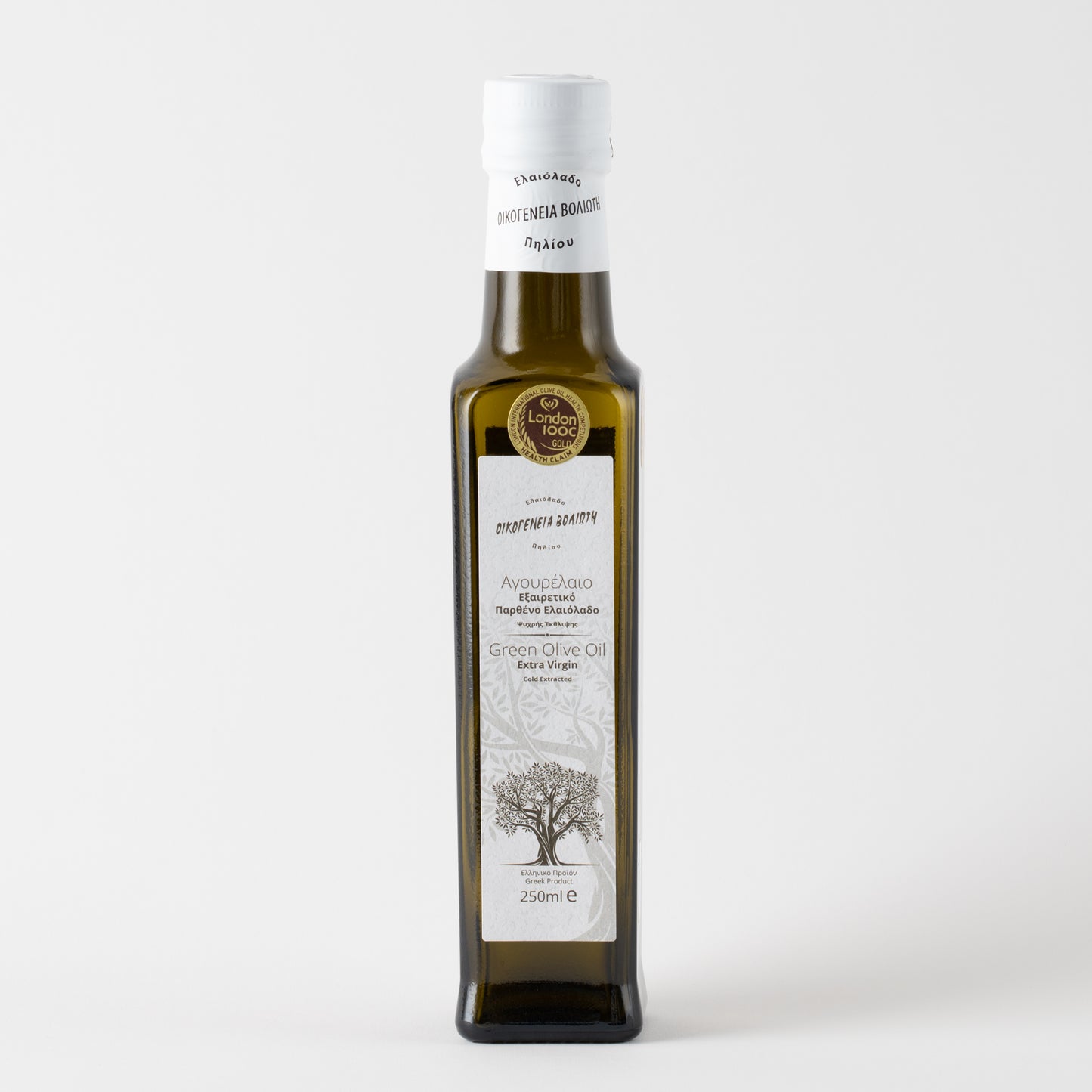 Voliotis Natives Olivenöl Extra Frühernte 250ml Flasche in Geschenktüte