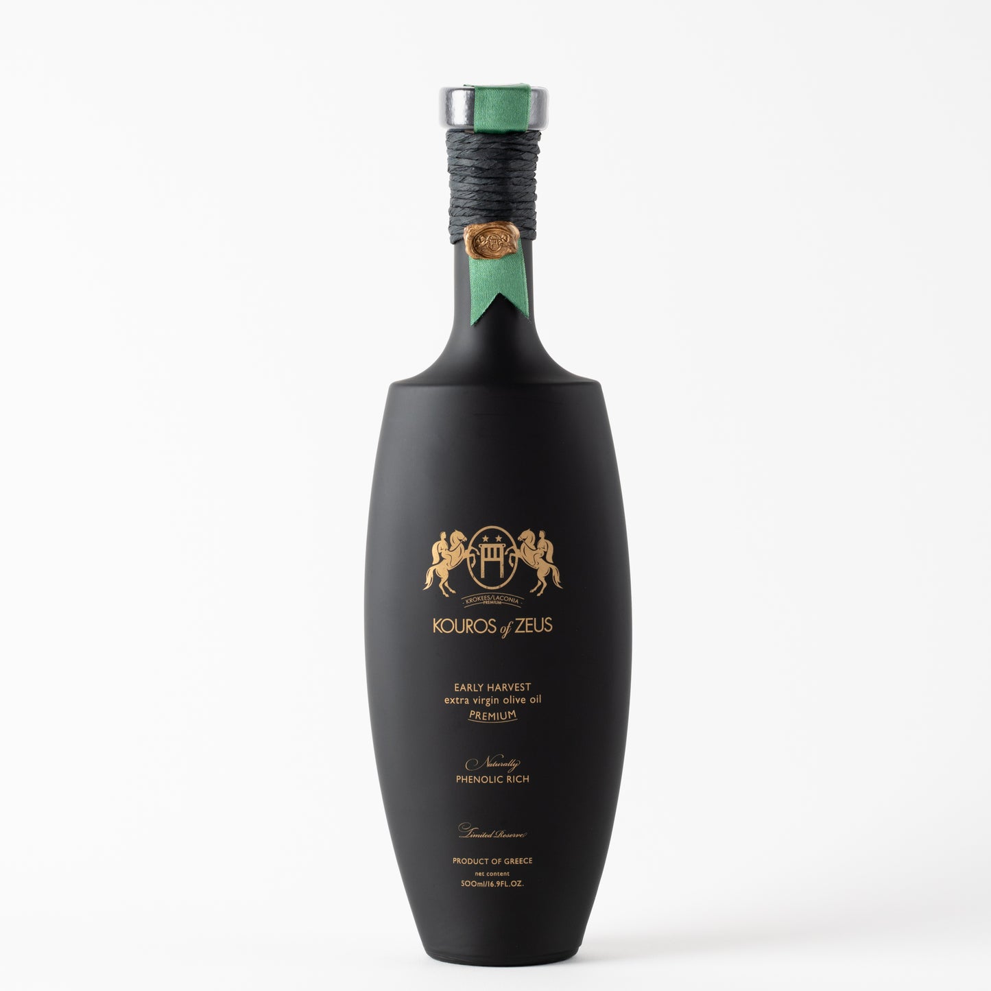 Kouros of Zeus Natives Olivenöl Extra Frühernte Limited Edition 500ml Flasche in edler Box