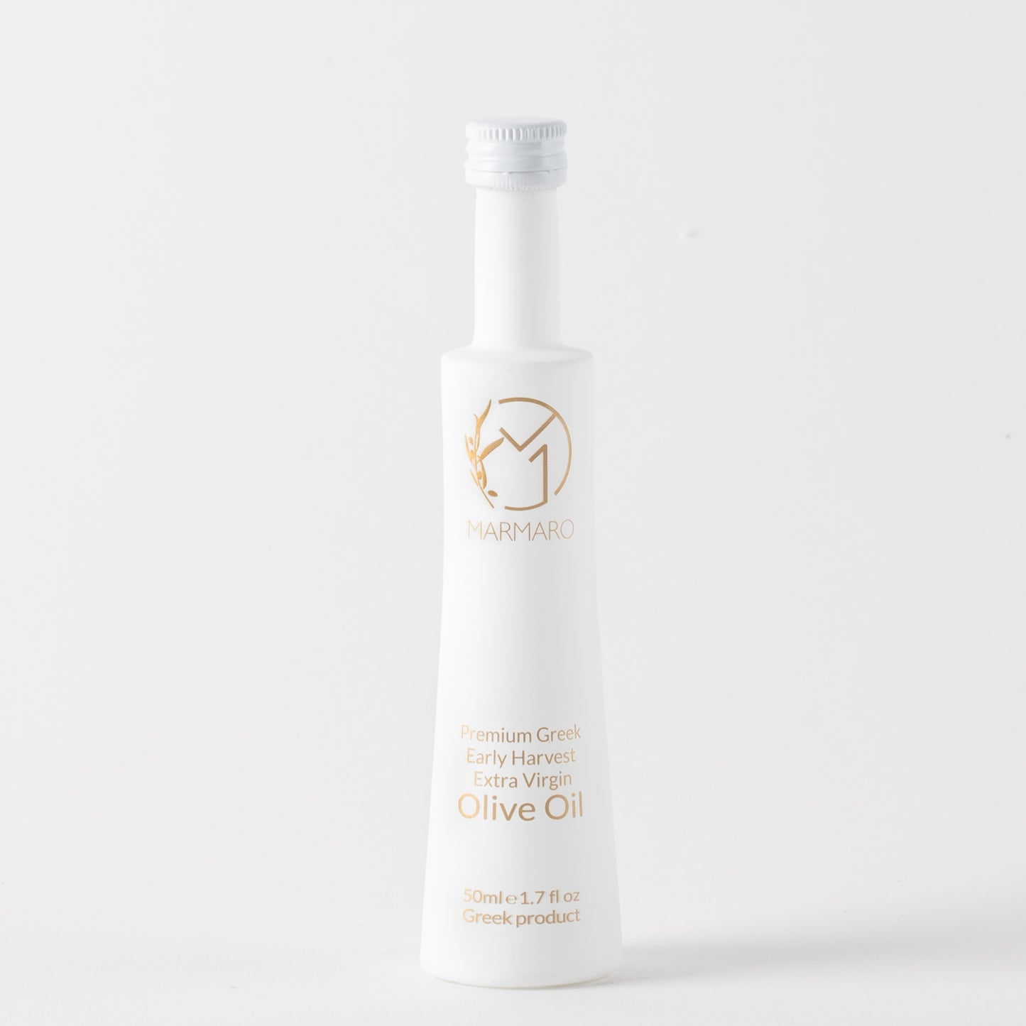 Marmaro Natives Olivenöl Extra Frühernte 50ml Flasche in Geschenktüte