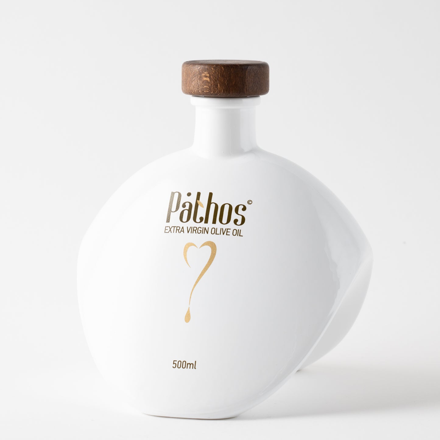 Pathos Premium Natives Olivenöl Extra 500ml Flasche in edler Box
