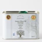 Voliotis Olivenöl Extra Nativ 1 L – Frühernte Weiße Edition Kanister aus Griechenland