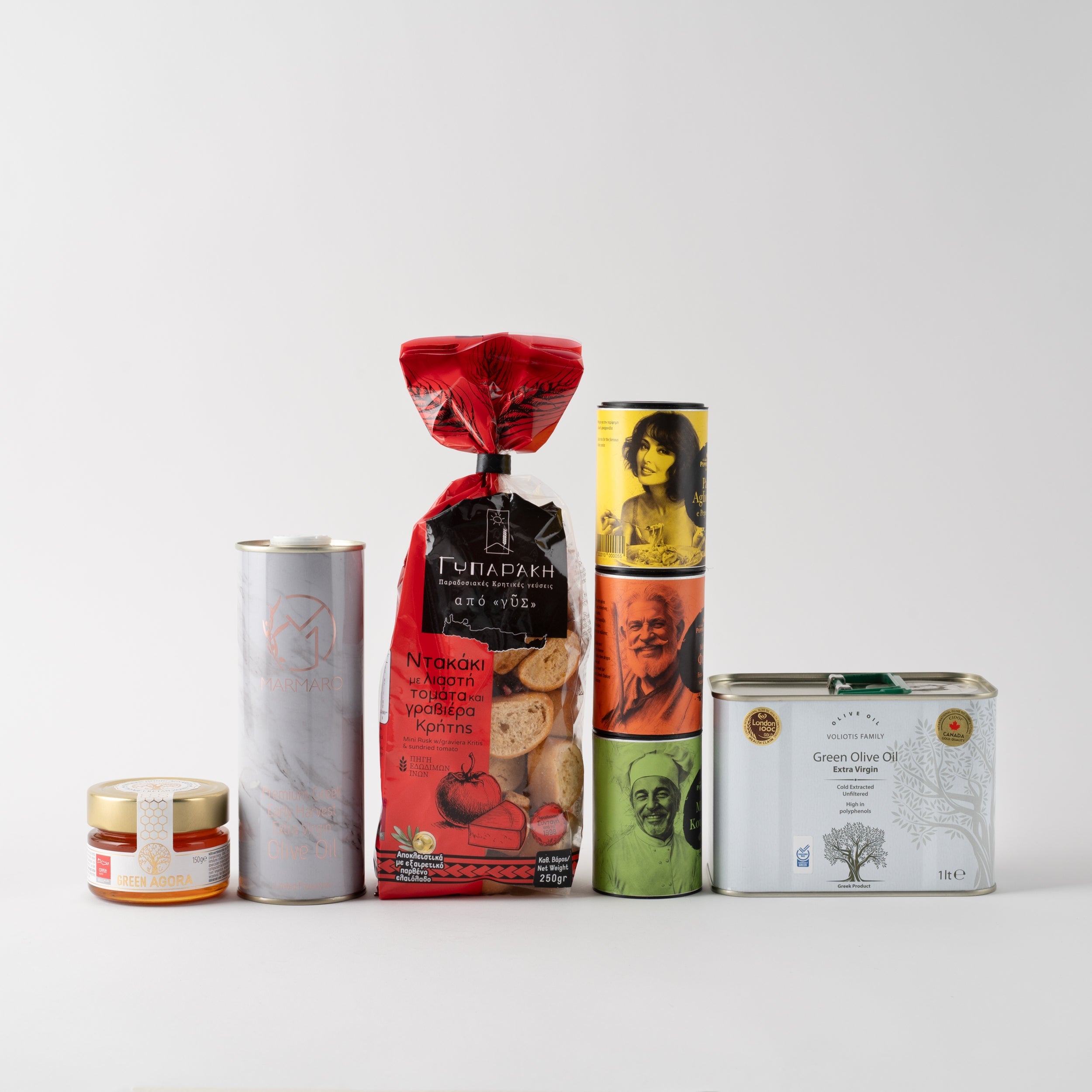 Olivenöl Geschenkbox | Culinarica Set | 7-teilig mit Feinkost