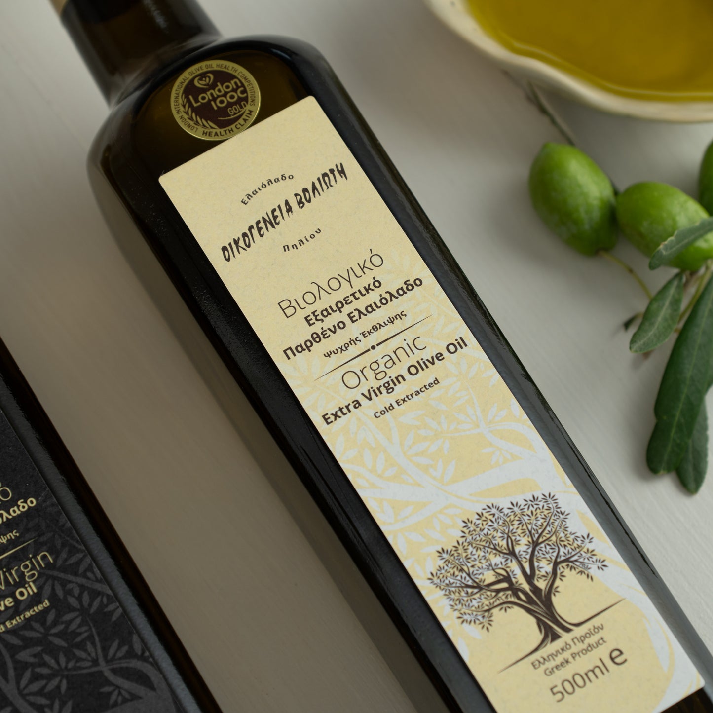 Olivenöl Geschenkbox | Voliotis Selection | 3x500ml Set