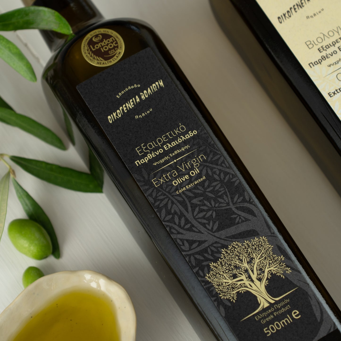 Olivenöl Set | 3x500ml | Voliotis  Bio | Frühernte & Extra Nativ | Gourmet Kollektion