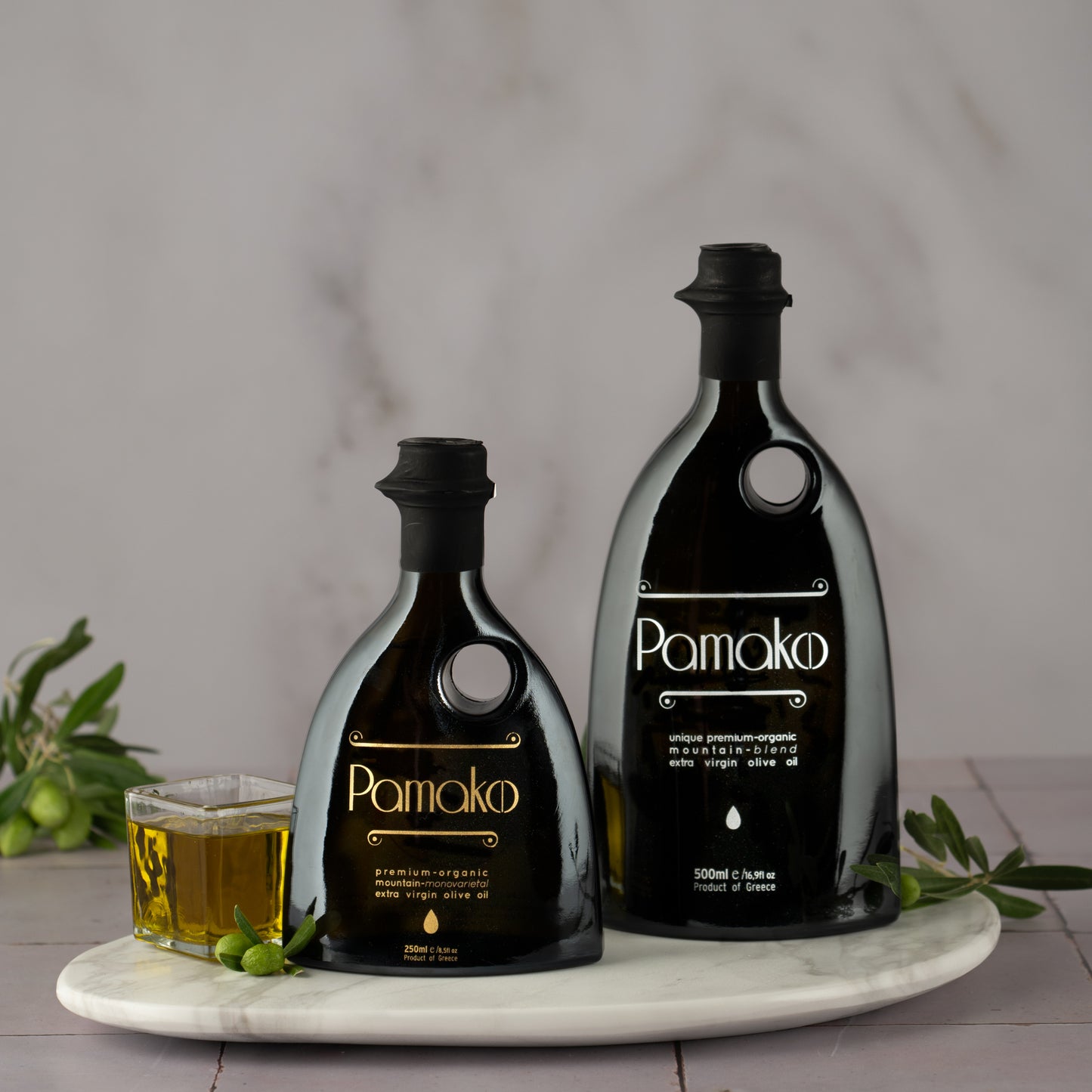 Olivenöl Geschenkbox | Pamako Aromen des Wissens 2 | 2x Bio Set