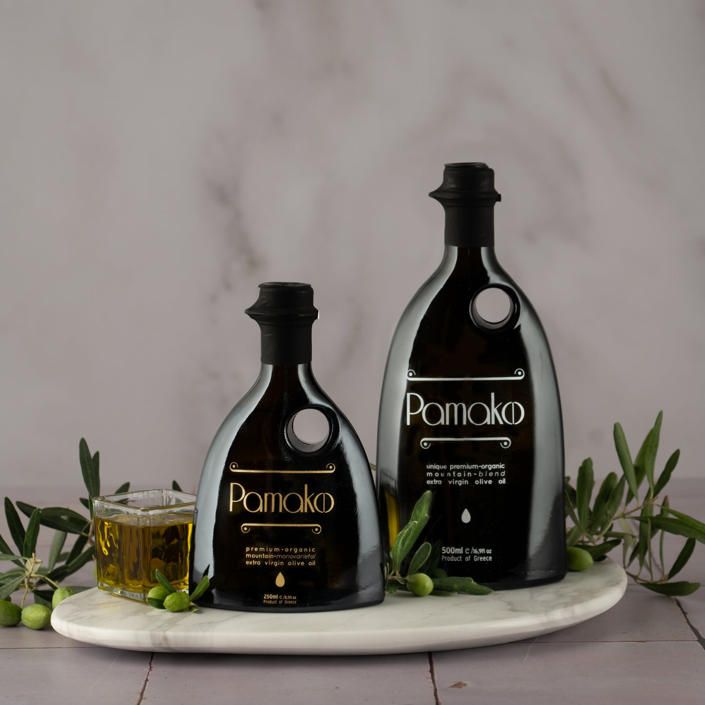 Olivenöl Geschenkbox | Pamako Aromen des Wissens 2 | 2x Bio Set