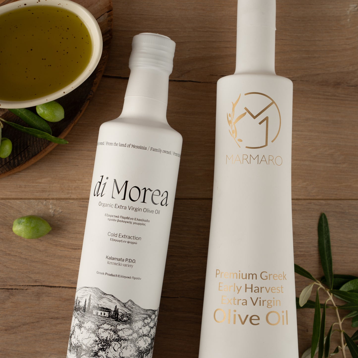 Olivenöl Geschenkbox | Marmaro & Di Morea Lieblingsstücke | 2er Set