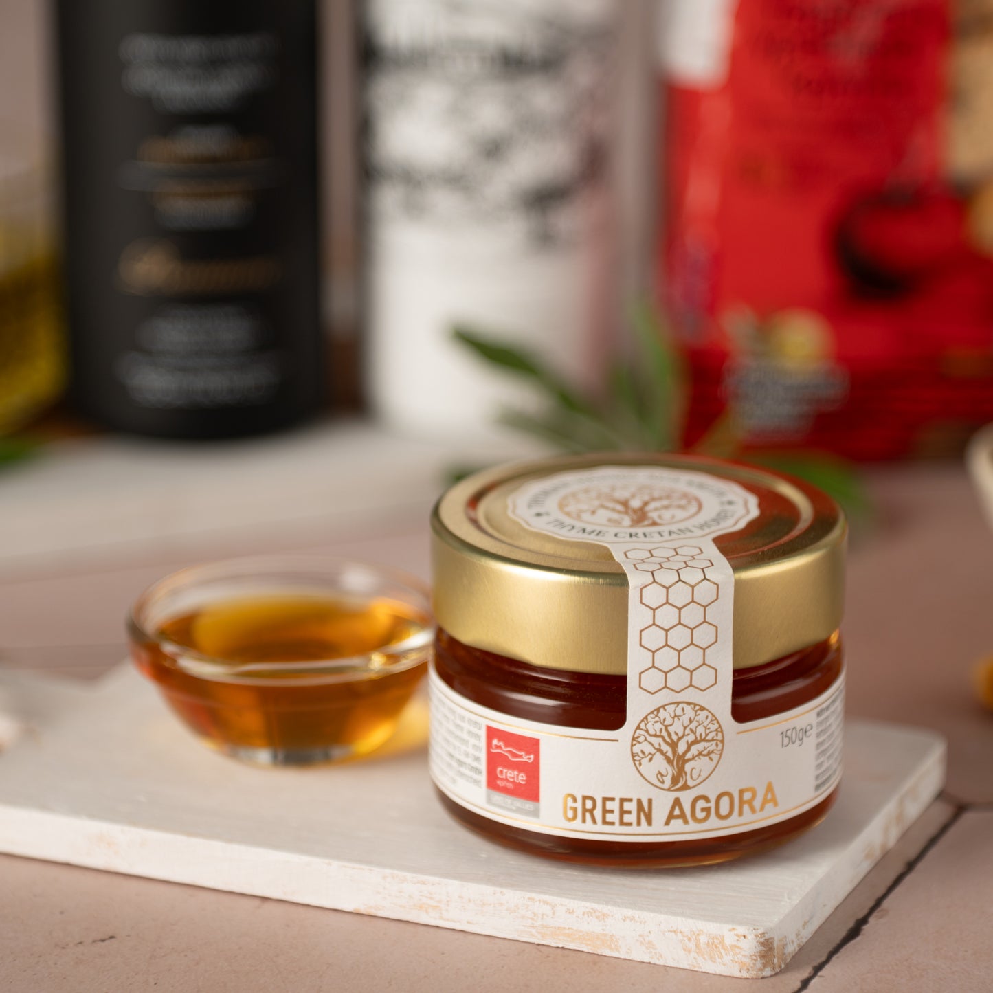 Olivenöl Geschenkbox | Raffinesse Set mit Feinkost | 5-teilig