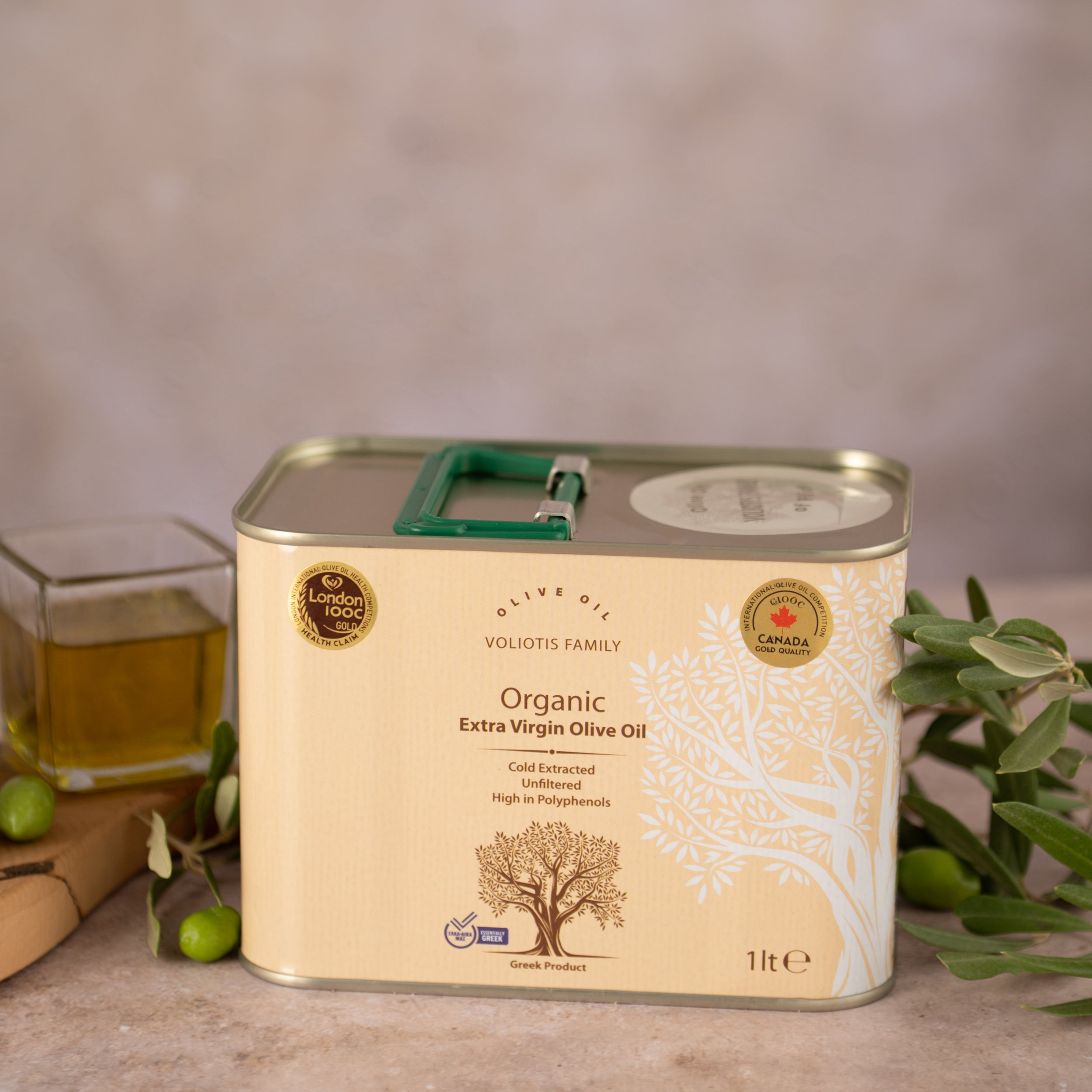 Olivenöl Geschenkbox | Atelier Mediterrane Set | 5-teilig mit Feinkost