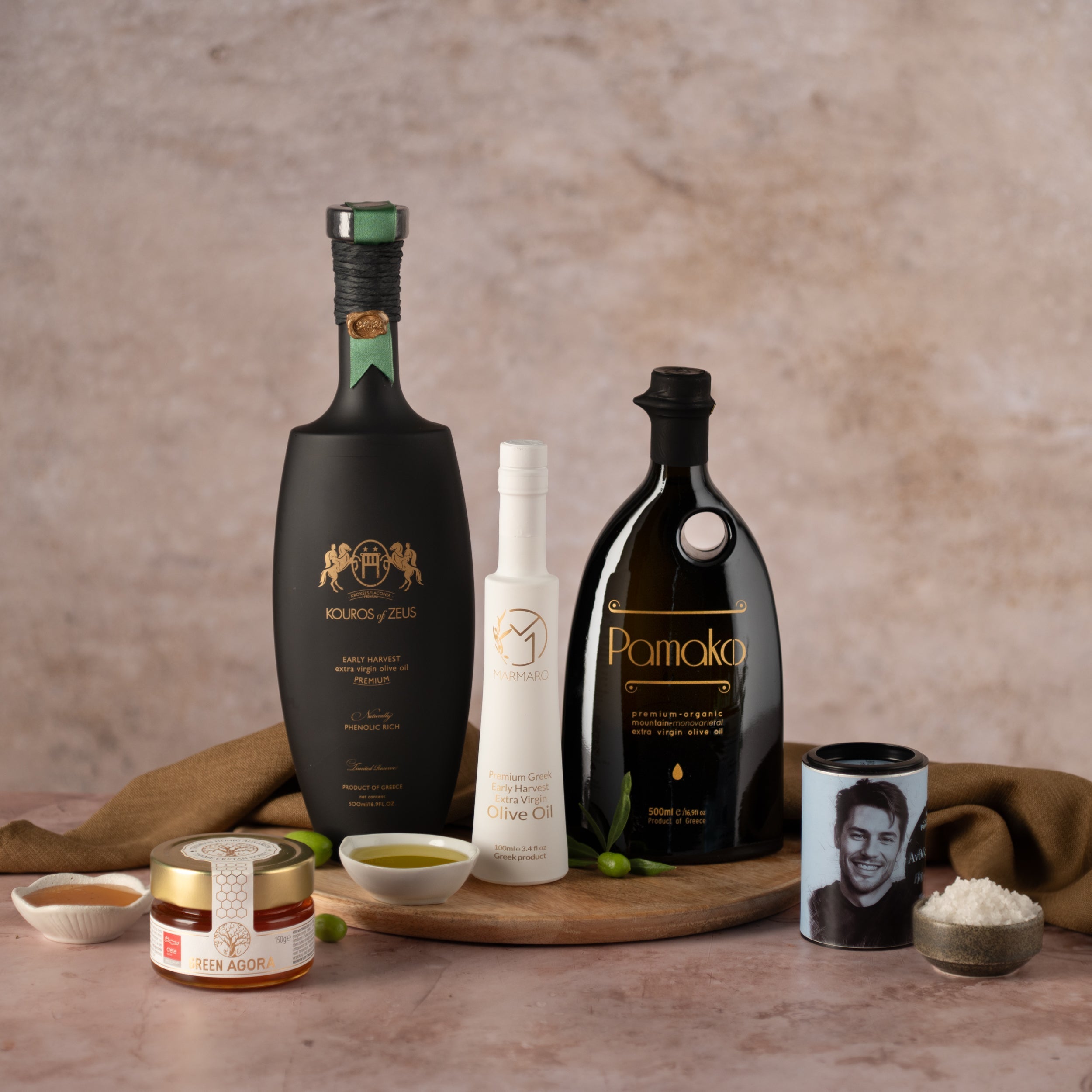 Olivenöl Geschenkbox | Collection Set | 5-teilig mit Feinkost