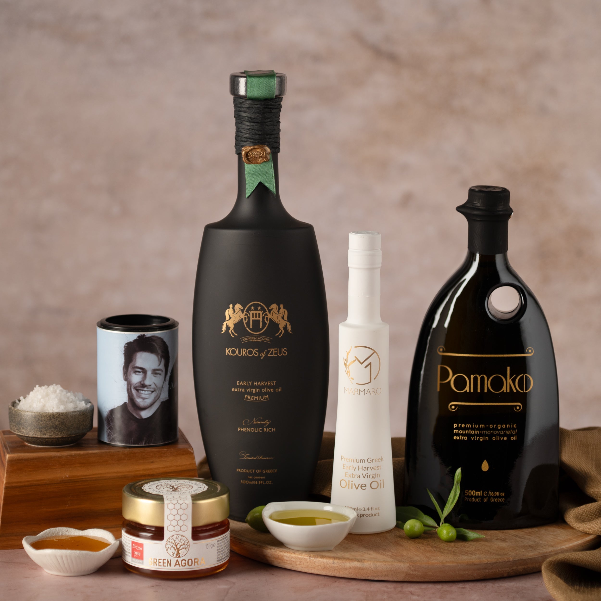 Olivenöl Geschenkbox | Collection Set | 5-teilig mit Feinkost