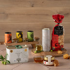 Olivenöl Geschenkbox | Culinarica Set | 7-teilig mit Feinkost