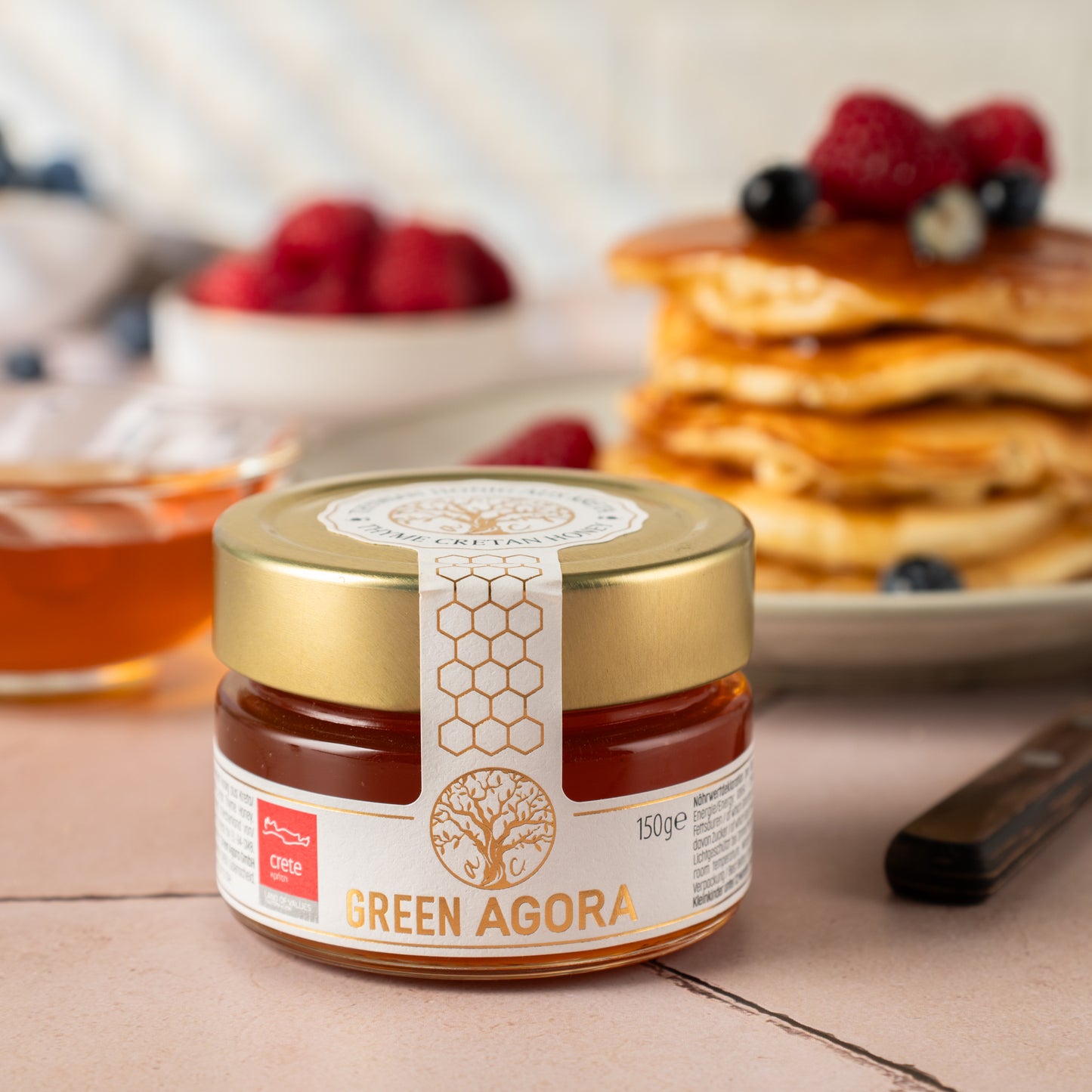 Thymianhonig aus Kreta 150g Geschenktüte Green Agora Premium Honig