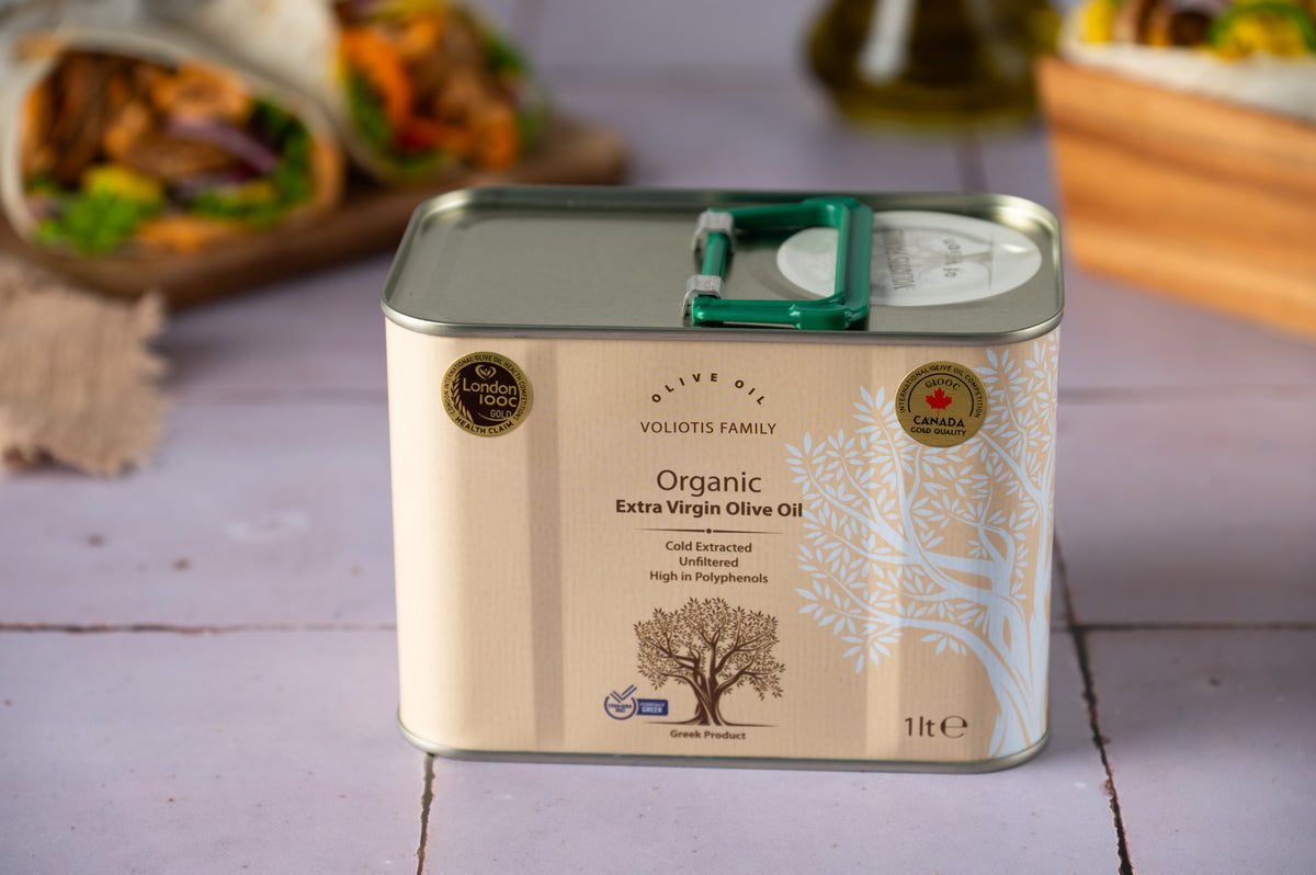 Voilotis Organic Extra Virgin Olive Oil 1 L 